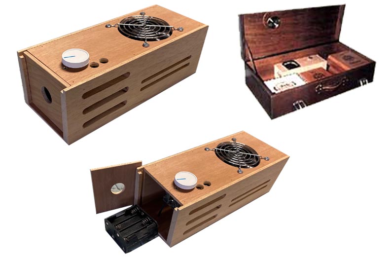 custom made cigar humidor image