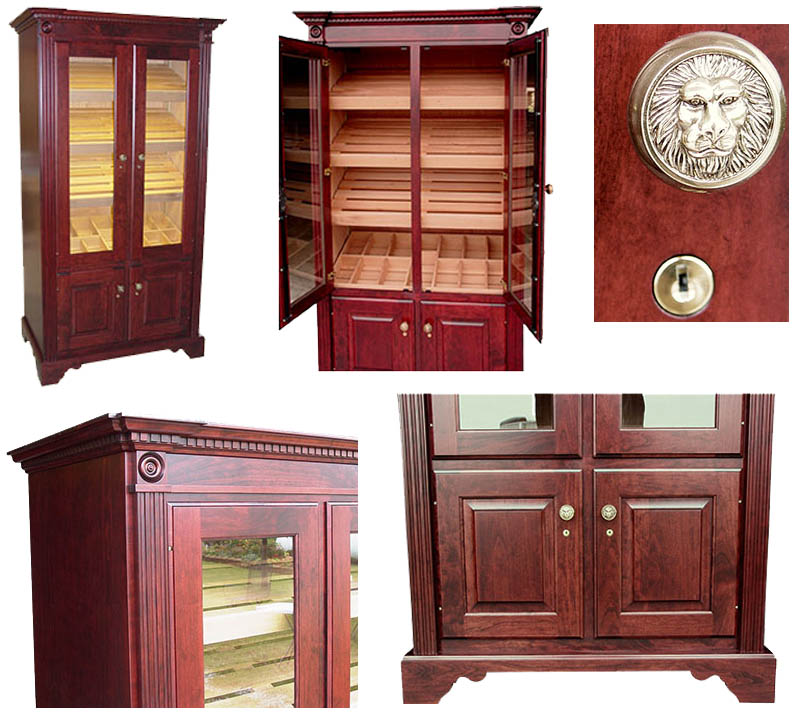 custom made cigar cabinet